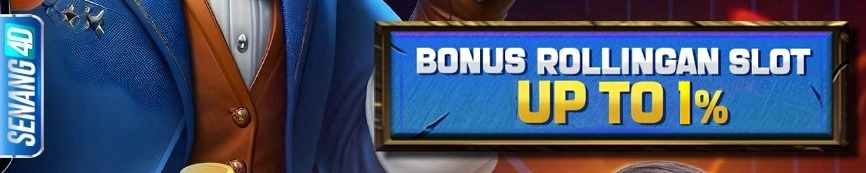 BONUS ROLLINGAN SLOT UP TO 0.7%