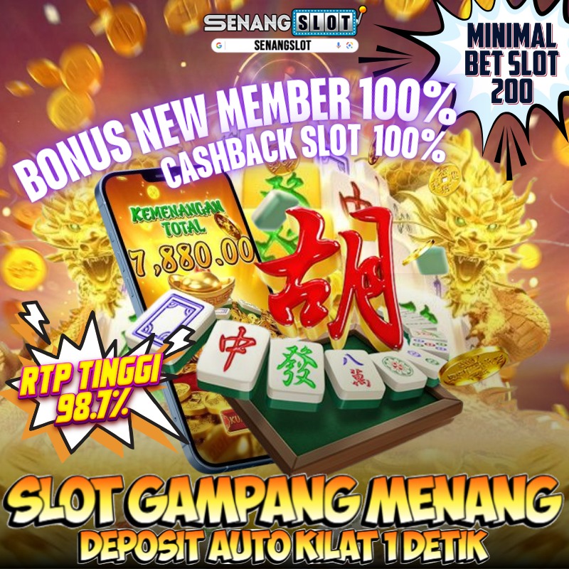 SenangSlot Situs Slot Depo 10K Gacor RTP Tertinggi Di Indonesia 2026